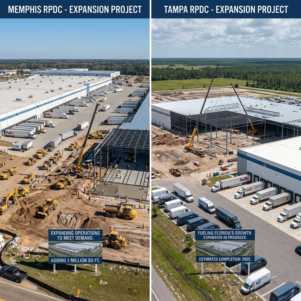 Georgia Rpdc Memphis and Tampa RPDC Warehouse Expansions: What to Know